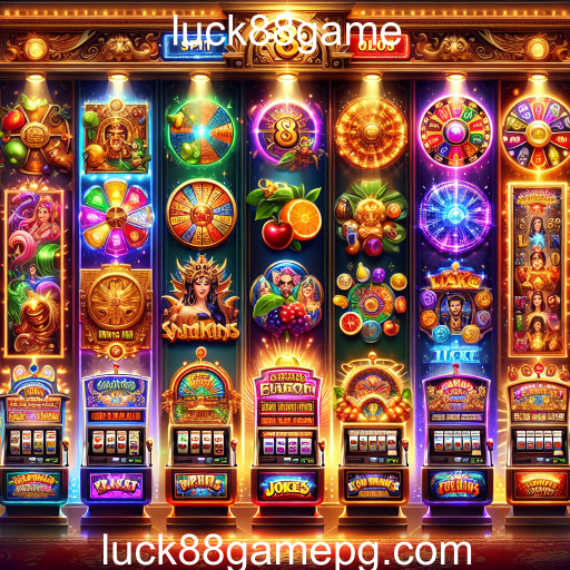 Descubra o Mundo das Máquinas Caça-níqueis no Luck88game